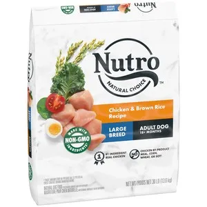 30 Lb Nutro Large Breed Adult Chicken, Rice & Sweet Potato - Treat